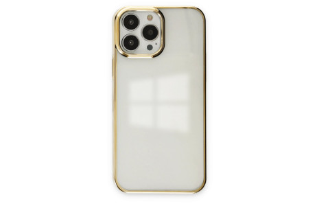 Newface iPhone 14 Pro Max Kılıf Element Silikon - Gold