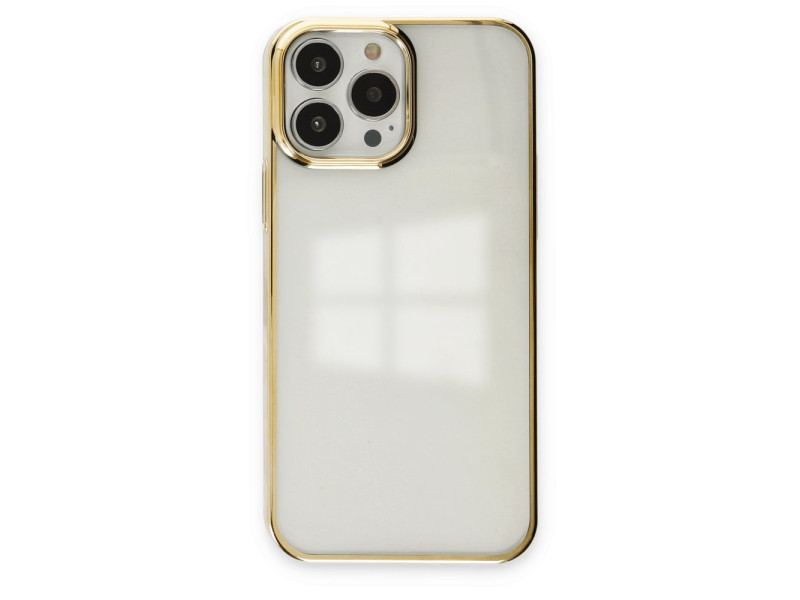 Newface iPhone 14 Pro Max Kılıf Element Silikon - Gold