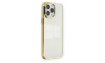 Newface iPhone 14 Pro Max Kılıf Element Silikon - Gold