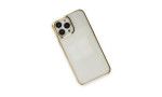 Newface iPhone 14 Pro Max Kılıf Element Silikon - Gold