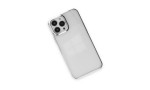 Newface iPhone 14 Pro Max Kılıf Element Silikon - Gümüş