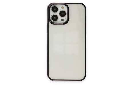 Newface iPhone 14 Pro Max Kılıf Element Silikon - Siyah