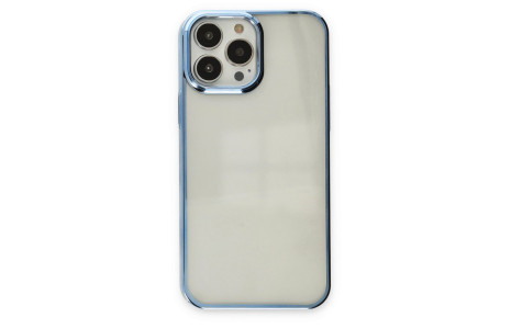 Newface iPhone 14 Pro Max Kılıf Element Silikon - Sky Blue