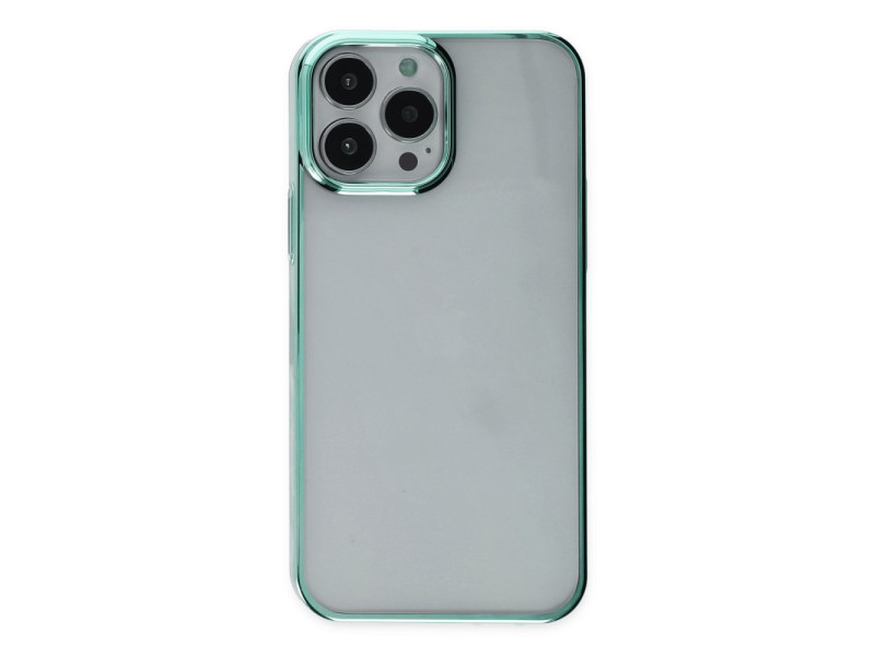 Newface iPhone 14 Pro Max Kılıf Element Silikon - Yeşil