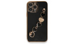 Newface iPhone 14 Pro Max Kılıf Esila Silikon - Siyah