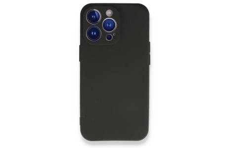 Newface iPhone 14 Pro Max Kılıf First Silikon - Siyah