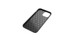 Newface iPhone 14 Pro Max Kılıf Focus Karbon Silikon - Lacivert