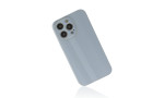 Newface iPhone 14 Pro Max Kılıf Glass Kapak - Sky Blue