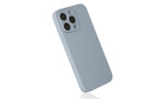 Newface iPhone 14 Pro Max Kılıf Glass Kapak - Sky Blue