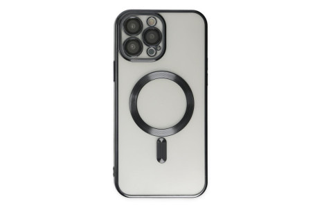 Newface iPhone 14 Pro Max Kılıf Kross Magneticsafe Kapak - Siyah
