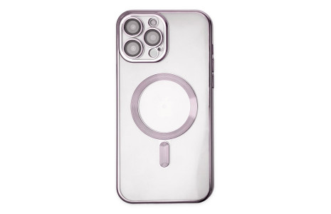 Newface iPhone 14 Pro Max Kılıf Kross Magneticsafe Kapak - Mor