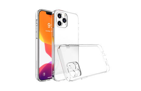 Newface iPhone 14 Pro Max Kılıf Lüx Şeffaf Silikon