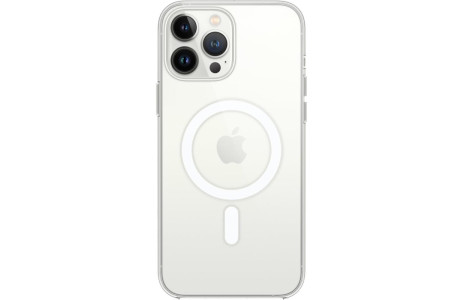 Newface iPhone 14 Pro Max Kılıf Magneticsafe Şeffaf Silikon - Şeffaf