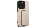Newface iPhone 14 Pro Max Kılıf Mega Standlı Silikon - Gold