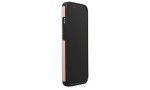 Newface iPhone 14 Pro Max Kılıf Mega Standlı Silikon - Pudra