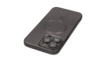Newface iPhone 14 Pro Max Kılıf Moshi Lens Magneticsafe Silikon - Füme