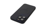 Newface iPhone 14 Pro Max Kılıf Moshi Lens Magneticsafe Silikon - Lacivert