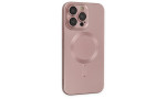 Newface iPhone 14 Pro Max Kılıf Moshi Lens Magneticsafe Silikon - Rose Gold