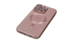 Newface iPhone 14 Pro Max Kılıf Moshi Lens Magneticsafe Silikon - Rose Gold