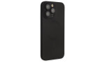 Newface iPhone 14 Pro Max Kılıf Moshi Lens Magneticsafe Silikon - Siyah