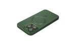 Newface iPhone 14 Pro Max Kılıf Moshi Lens Magneticsafe Silikon - Yeşil