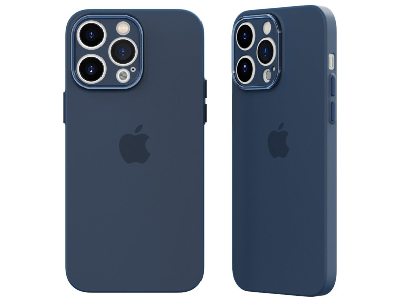 Newface iPhone 14 Pro Max Kılıf Puma Silikon - Mavi