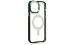 Newface iPhone 14 Pro Max Kılıf Room Magneticsafe Silikon - Köknar Yeşili