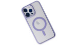 Newface iPhone 14 Pro Max Kılıf Room Magneticsafe Silikon - Lila