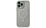 Newface iPhone 14 Pro Max Kılıf Room Magneticsafe Silikon - Su Yeşili