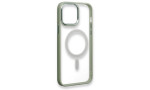Newface iPhone 14 Pro Max Kılıf Room Magneticsafe Silikon - Su Yeşili