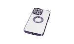 Newface iPhone 14 Pro Max Kılıf Slot Silikon - Mor