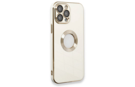 Newface iPhone 14 Pro Max Kılıf Store Silikon - Beyaz