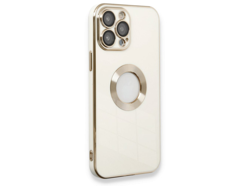 Newface iPhone 14 Pro Max Kılıf Store Silikon - Beyaz