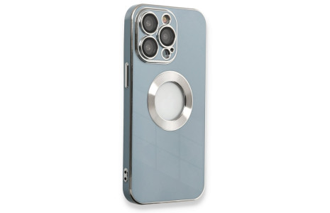 Newface iPhone 14 Pro Max Kılıf Store Silikon - Sierra Blue