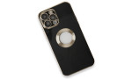 Newface iPhone 14 Pro Max Kılıf Store Silikon - Siyah