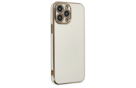 Newface iPhone 14 Pro Max Kılıf Volet Silikon - Beyaz