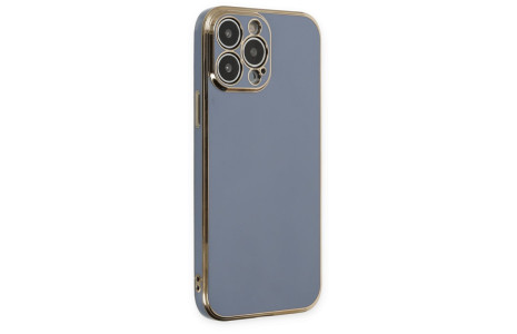 Newface iPhone 14 Pro Max Kılıf Volet Silikon - Mavi