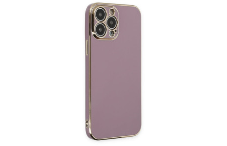 Newface iPhone 14 Pro Max Kılıf Volet Silikon - Mor