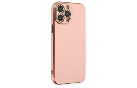 Newface iPhone 14 Pro Max Kılıf Volet Silikon - Pembe