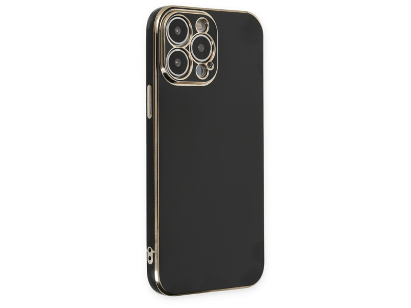 Newface iPhone 14 Pro Max Kılıf Volet Silikon - Siyah