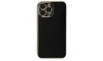 Newface iPhone 14 Pro Max Kılıf Volet Silikon - Siyah