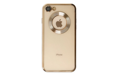 Newface iPhone 7 Kılıf Slot Silikon - Gold