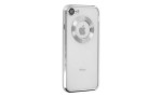 Newface iPhone 7 Kılıf Slot Silikon - Gümüş