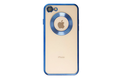 Newface iPhone 7 Kılıf Slot Silikon - Mavi