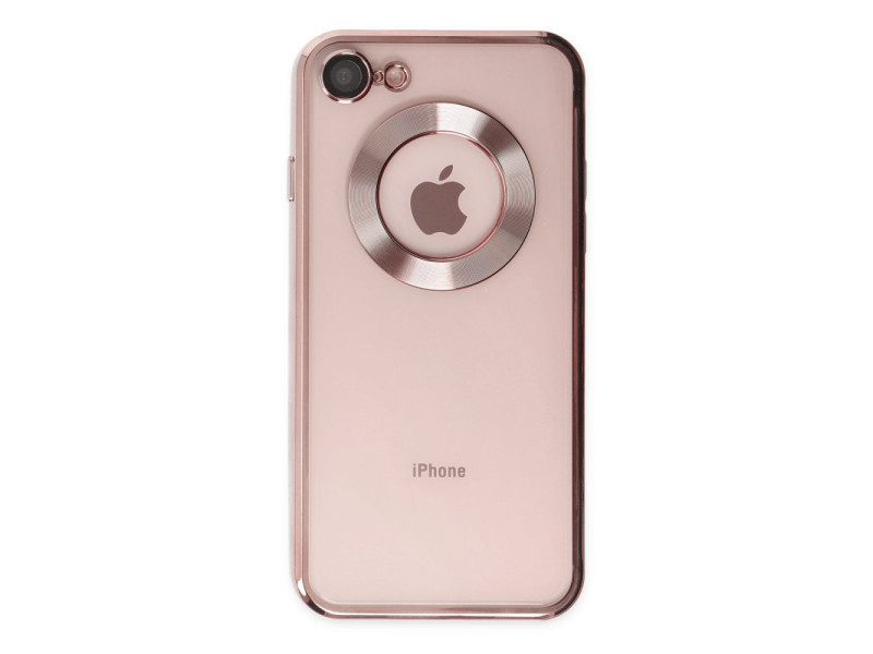 Newface iPhone 7 Kılıf Slot Silikon - Rose Gold
