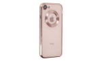 Newface iPhone 7 Kılıf Slot Silikon - Rose Gold