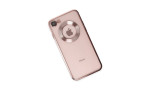 Newface iPhone 7 Kılıf Slot Silikon - Rose Gold