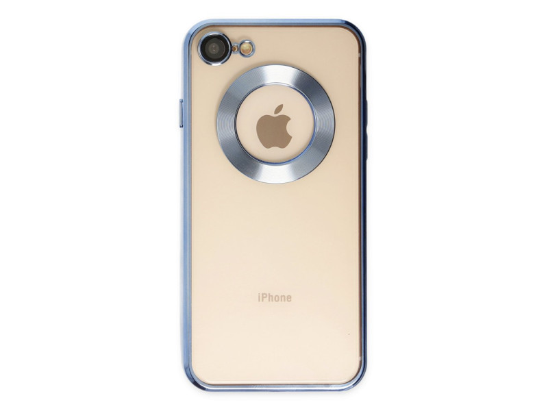 Newface iPhone 7 Kılıf Slot Silikon - Sierra Blue