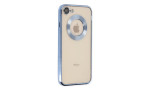 Newface iPhone 7 Kılıf Slot Silikon - Sierra Blue