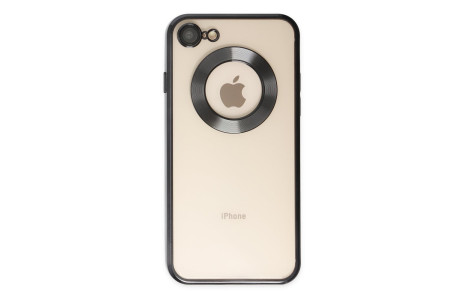 Newface iPhone 7 Kılıf Slot Silikon - Siyah